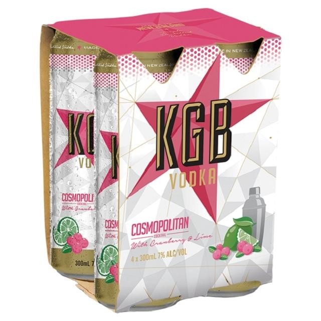 Kgb Cosmo 4pk 250ml Cans