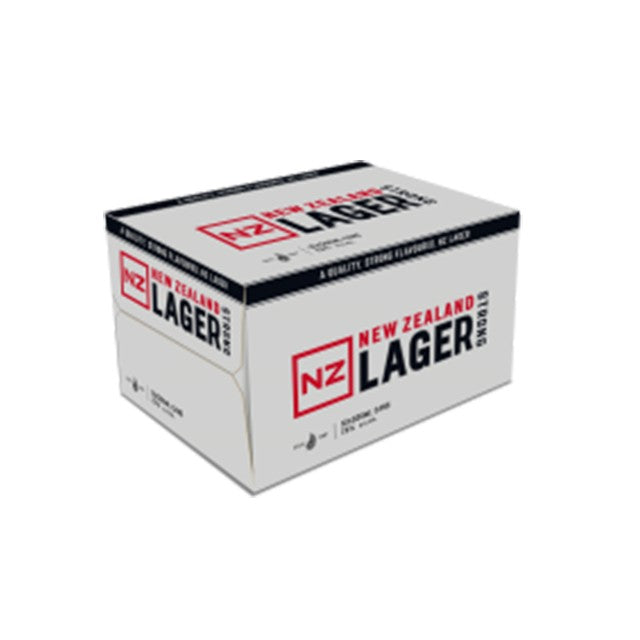 NZ Lager 7% 4pk 500ml Can