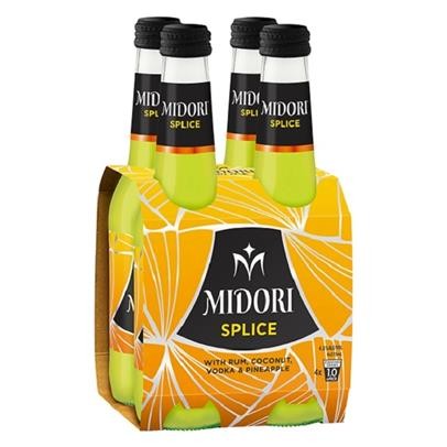Midori Splice 4pk 330ml Btls