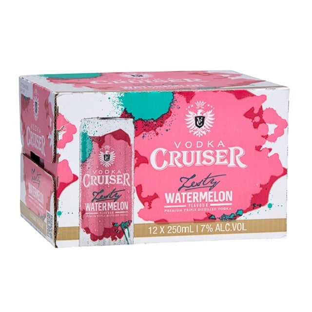 Cruiser blue raspberry7% 250ml 12pk Cans